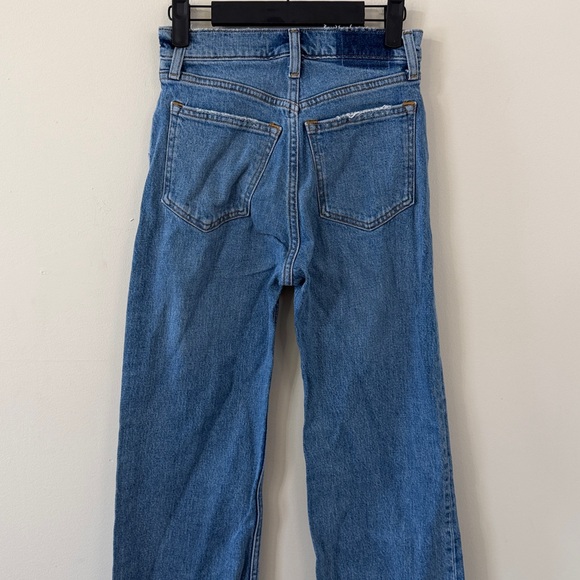 Abercrombie & Fitch The ‘90s Relaxed Jean High Rise Medium Wash Sz 24 SHORT 00s - Picture 7 of 10
